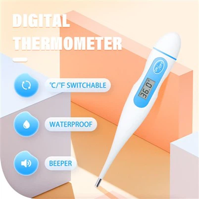 Teirmiméadar Uiscedhíonach Digiteach